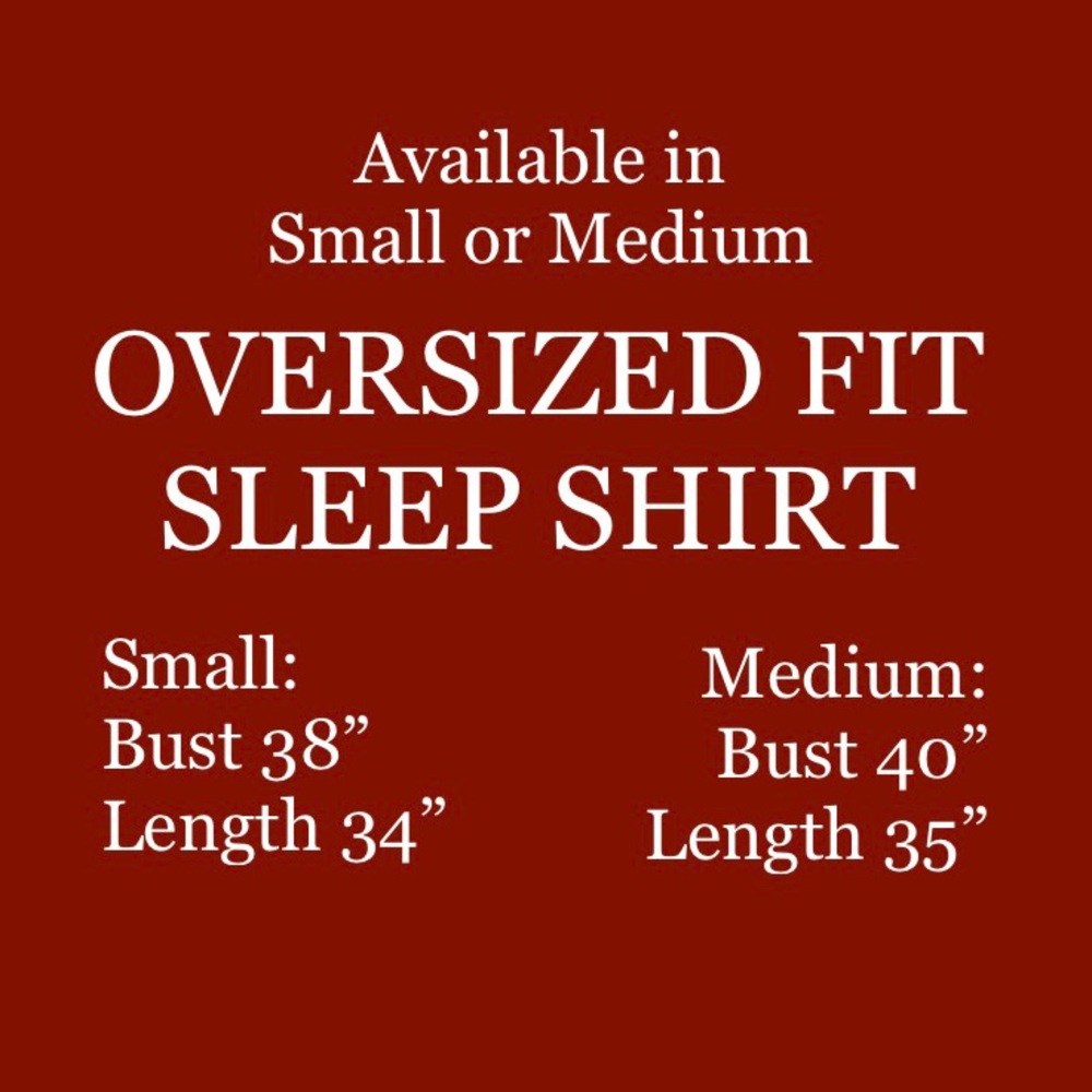 Amazing in Bed Sleep Shirt - Oversized Fit - Picture 8 of 9